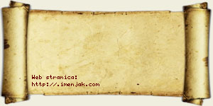 Olga Bunić vizit kartica